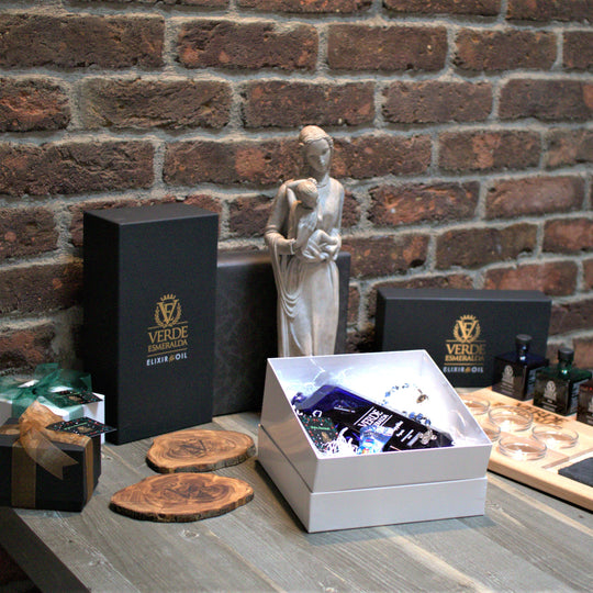 NAVIDAD 2023 GIFT PACK Blue Sapphire Rosario Corto azul